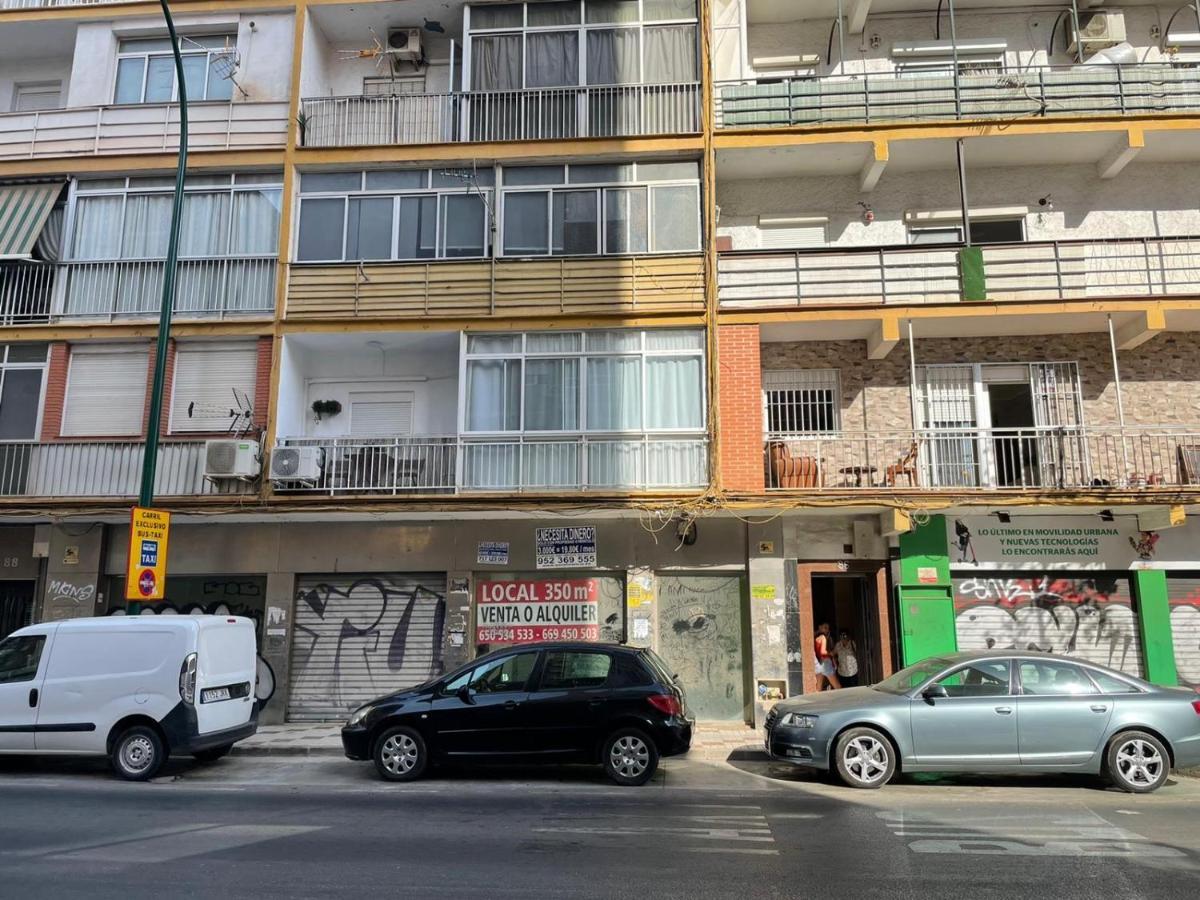 Apartamento céntrico playa estación de tren Málaga Esterno foto